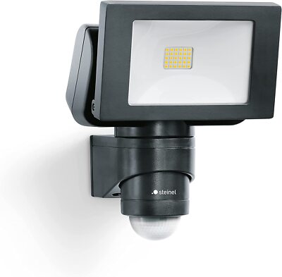 LED Außenstrahler LS 150 schwarz 240° Bewegungsmelder Leuchte max 12 Reichweite 14,7