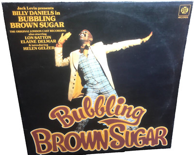 BUBBLING BROWN SUGAR original London cast 1977 UK PYE 2LP DOUBLE BILLY DANIELS
