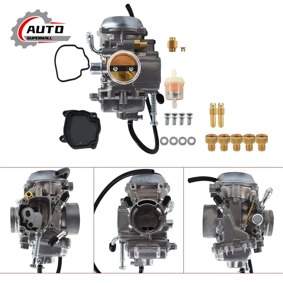 Carburetor for Polaris Hawkeye 300 2006-2011 3131637 ATV Carb & Adjuster Foto 3 de 4