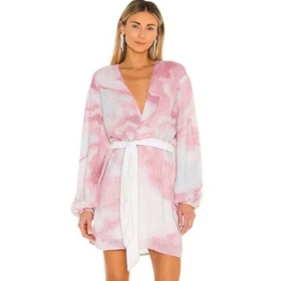 pink sequin robe dress Lorenz Sequin Maxi Dress