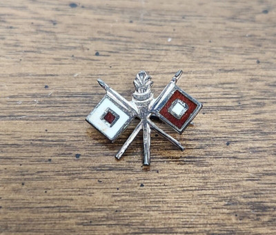 WWII SIGNAL CORPS SWEETHEART STERLING PIN - HOMEFRONT | eBay