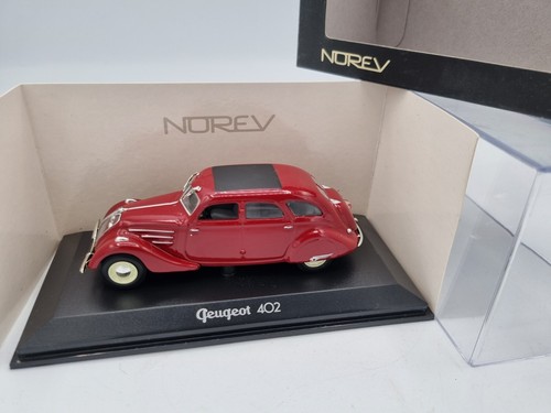 PEUGEOT 402 BERLINE BORDEAUX AU 1/43 NOREV 474210 - Photo 1/2