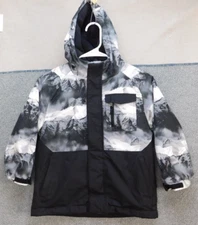 Swisstech Women's XS Black and Grey Hooded Jacket