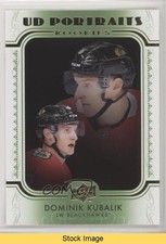 2019-20 Upper Deck UD Portraits Rookies Green Dominik Kubalik #P-97 READ 4hh