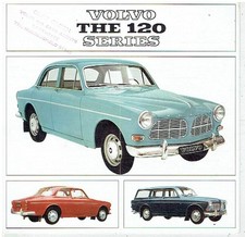 VOLVO AMAZON 121 SALOON ESTATE & 122S SALOON '64 FACTORY SPECIFICATIONS BULLETIN