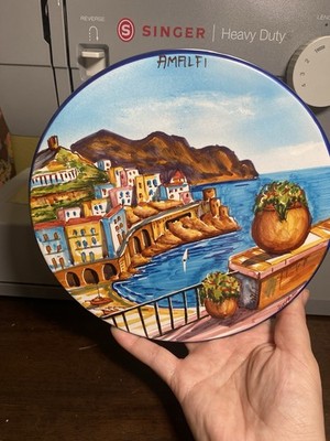 Vietri Ceramics 7.5   Amalfi Plate Made And painted by Hand in Italy DH Vincenzo