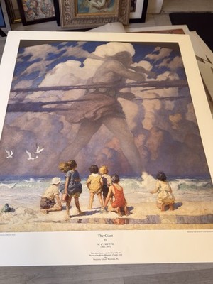 The Giant by C. E. White Art Print