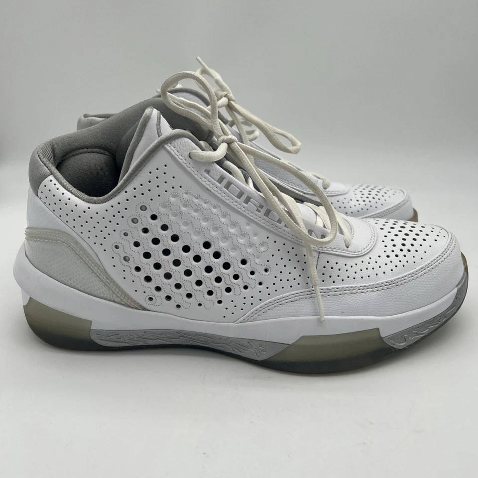 Zapatillas deportivas Air Jordan 2010 Team para hombre talla 9,5-blancas/plateadas con caja Foto 3 de 4