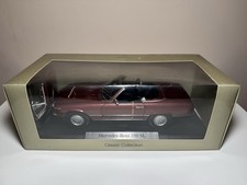 1:18 NOREV Mercedes-Benz 350SL Hard Top Dealer Edition Burgundy - RARE