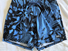Saxx OH BUOY 2N1 Swim Trunks 5" inseam Mens Medium Droptemp Lined SAMPLE