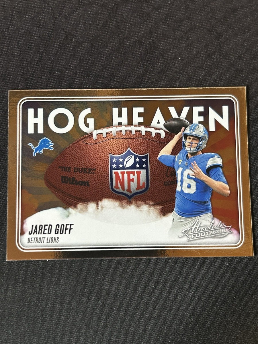 2025 Panini Absolute Hog Heaven Jared Goff #HH-JGF Lions | eBay