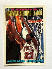 1994 Topps Basketball MICHAEL JORDAN Scoring Leader #384.
