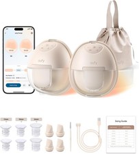 eufy Security Heated Breast Pump S1 Hands Free HeatFlow