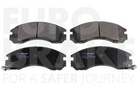 Eurobrake BremsbeläGe BremsklöTze FüR Mitsubishi Outlander Iii Gg_W Gf_W Zj 2.4