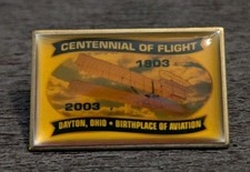 Centennial Of Flight Dayton, Ohio Birthplace Of Aviation 1903-2003 Lapel Pin