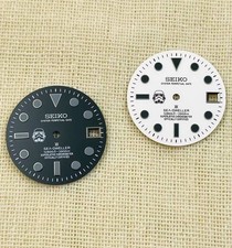 28.5mm Watch Dial Green Luminous For Seiko NH36 NH36 Movement Black Knight Dials