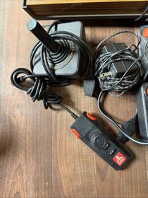 Atari 2600 Vintage Console 4 ControllersCX-2600 - Untested Games Lot Games