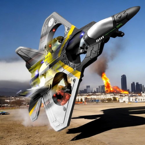 4CH Remote Control Plane, RC Jet Plane for and Adults - 4 Channel,2 Battery L... - Picture 3 of 8