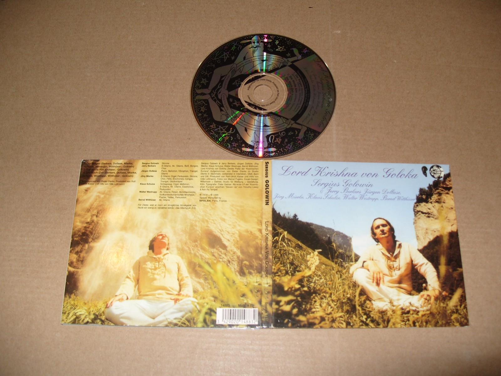 Lord Krishna Von Goloka 1996 CD EXCELLENT+ CONDITION / DIGIPAK VERY GOOD+. (L.S.