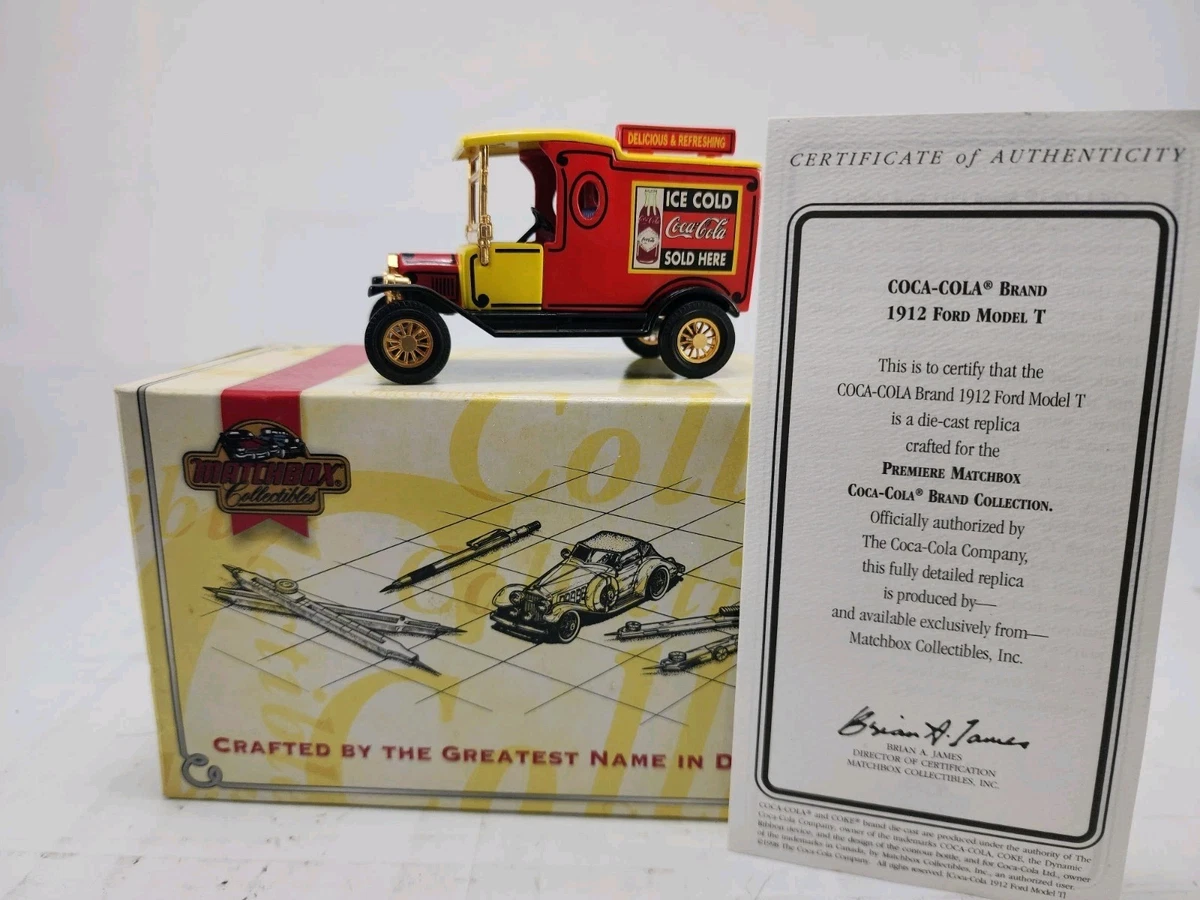【中古】Matchbox Collectibles Coca Cola Collection 1926 ford Model TT Easter Matchbox Models of Yesteryear Coca-Cola Diecast & Toy Vehicles for