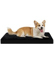 Orthopedic Waterproof Crate Dog Bed for Small Dogs 23x17 EggCrate Foam Washable