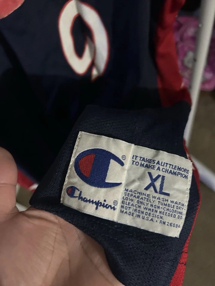 Vintage Champion Team USA Olympic Dream Team Jersey Mitch Richmond Sz 48 XL - Image 2 of 4