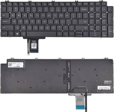New US Keyboard W/Backlit For Dell Precision 7550 7750 713DM 0713DM
