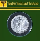 1/2 oz .999 Fine Solid Silver - GSM Walking Liberty Uncirculated Round w/capsule