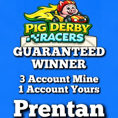 Mono_Poly_Go GARANTIERTER GEWINNER Full Carry :- PIG DERBY RACERS EVENT :- Sicherste