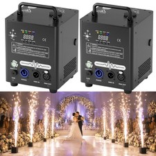 800W Cold Spark Machine Stage Effect DMX Firework DJ Event Party Wedding Show