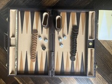 Vintage Aries of Beverly Hills backgammon set/in excellent condition