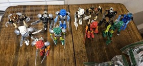 HUGE Vintage  Lego Bionicle Lot 36 Complete Figures PLUS EXTRAS SEE PHOTOS