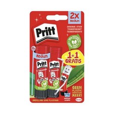 Quantore lijmstift Pritt Stick Original 22gr 2 stuks kindvriendelijk