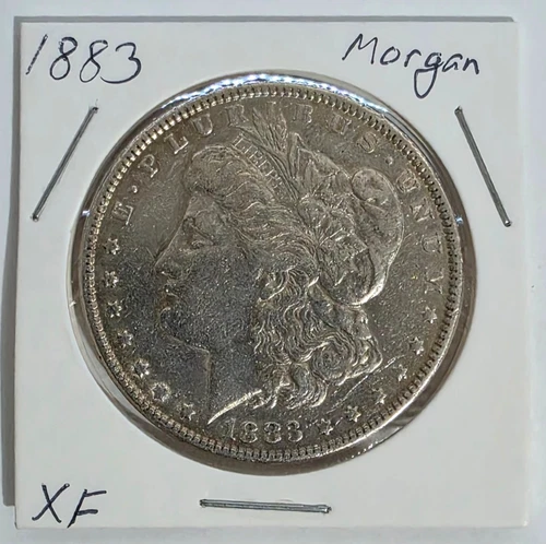 1883 Morgan Silver Dollar $1 Philadelphia XF Details 90% Silver