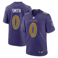 Baltimore Ravens Roquan Smith #0 Nike Purple Alternate 2026 NFL Game Jersey