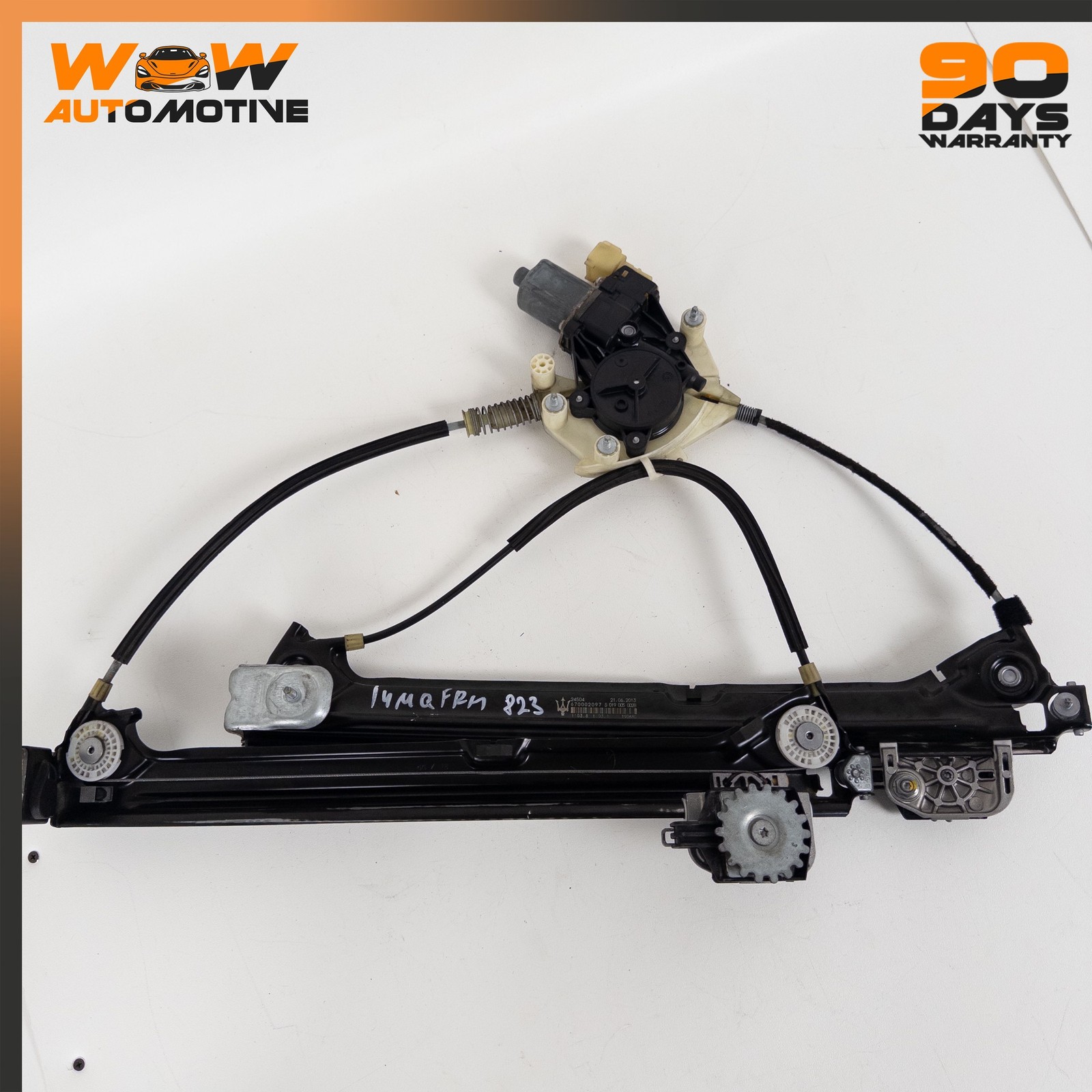 13-19 MASERATI QUATTROPORTE GTS GHIBLI FRONT RIGHT WINDOW REGULATOR MOTOR OEM