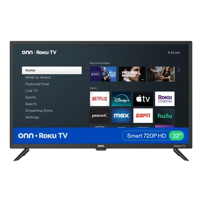 UN BRAND 32” Class 720P HD Roku Smart Television, 100012589