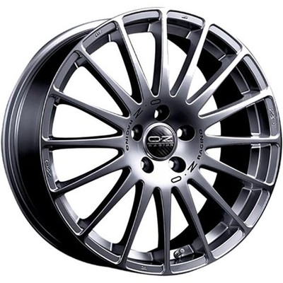 ALLOY WHEEL OZ RACING SUPERTURISMO GT 7X17 5X100 GRIGIO CORSA BLACK LETTERING W