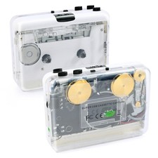 Auto Reverse  Clear Stereo Cassette Player,Built-in Cool Copper Wheel Movemen...
