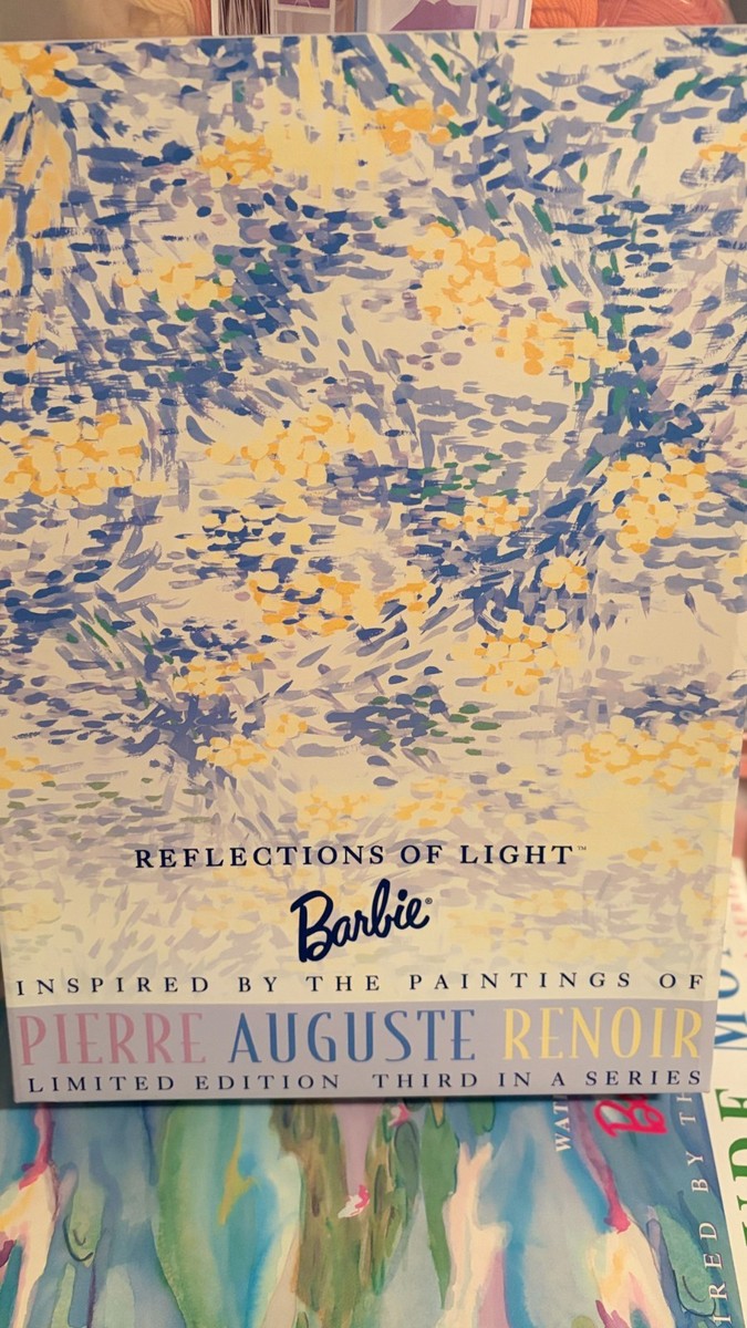 Reflections of Light Barbie Renoir Inspired Doll Third in A Series