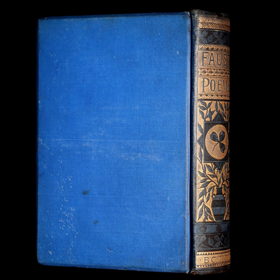 1880 Rare Victorian Edition - Goethe's Faust in two parts, Illustrated - Image 2 of 4