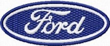FORD LOGO Heat Adhesive Patches and Stickers