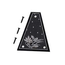 Star Flower Guitar Truss Rod Cover Triangle Iron Core Backplate for Electric