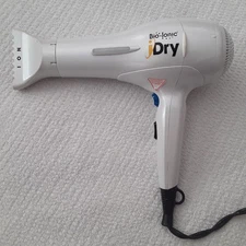 Bio Ionic Hair Dryer iDry Cool Heat Function Salon Hairstyle Tools Flip Nozzle