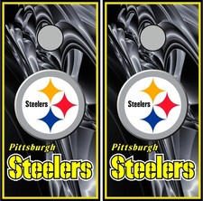 pittsburgh 317 cornhole board vinyl wraps