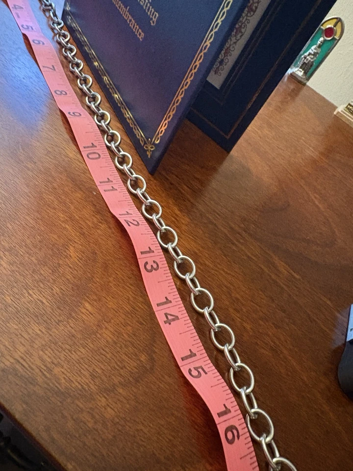 Epiphany Platinum Clad Silver 18 inch chain with COA - Image 4 of 4