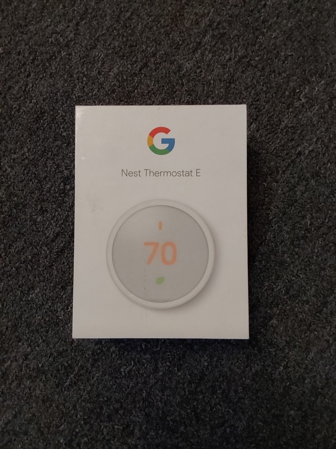 Google Nest E Smart Thermostat WiFi 3rd Gen