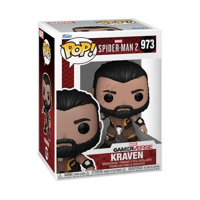 Funko POP! Games: Spider-Man 2- Kraven - Spider-Man 2 Video Game - Vinyl-Sammelf
