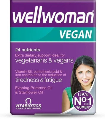 UNBOXED Vitabiotics Wellwoman Vegan 60 Tablets BBD 11/2026