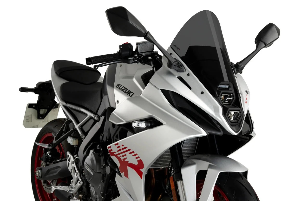 Puig R-Racing Screen | Black (Opaque) | Suzuki GSX-8R 2024>Current
